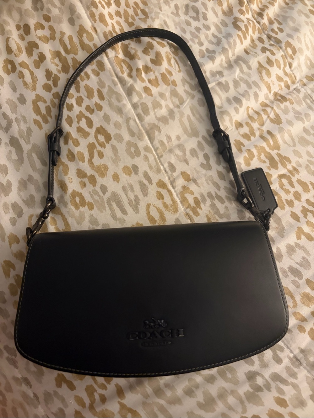 Coach Black Andrea Shoulder Bag